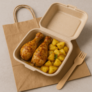Pollo al forno con patate