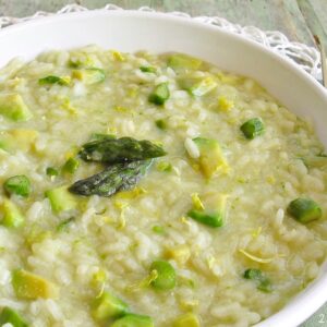 Risotto agli asparagi con riso Sant’Andrea