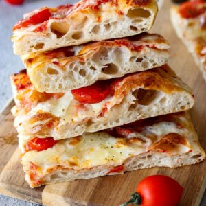 Pizza in teglia – Margherita o Verdure