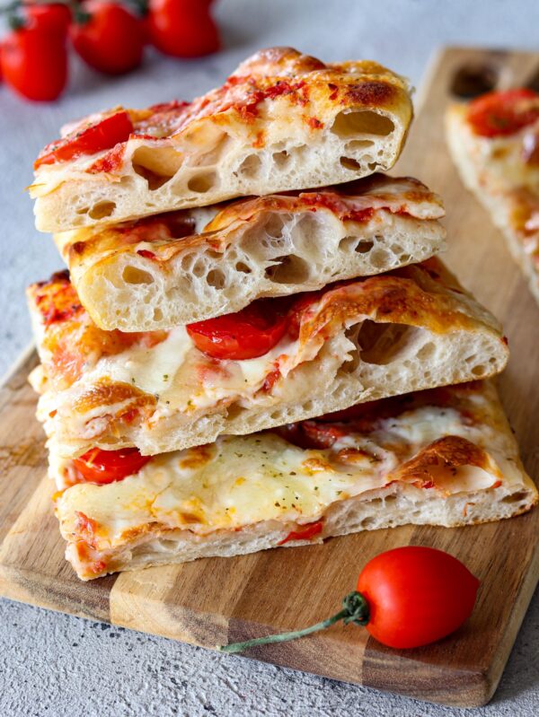 Pizza in teglia – Margherita o Verdure