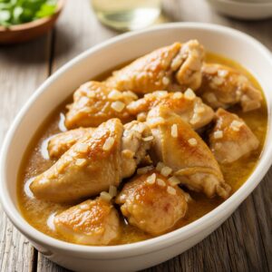 Sminuzzato di pollo con salsa bruna